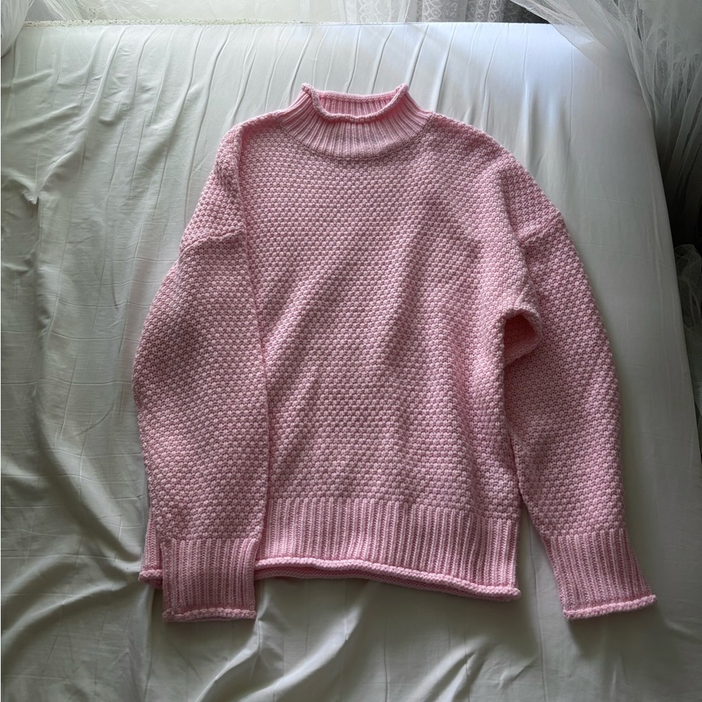 Gorgeous Pink Knit Sweater